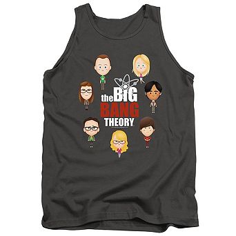 Big Bang Theory Emojis Adult Tank Top