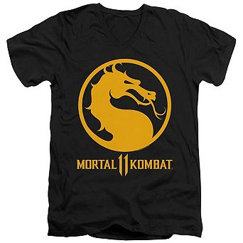 Mortal Kombat 11 Dragon Logo Short Sleeve T-shirt