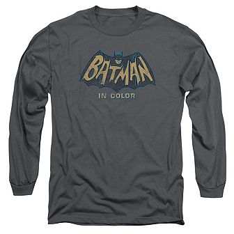 Batman Classic Tv In Color Long Sleeve Adult T-shirt