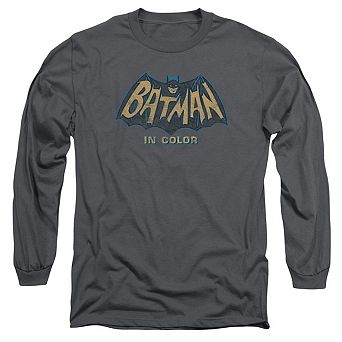 Batman Classic Tv In Color Long Sleeve Adult T-shirt