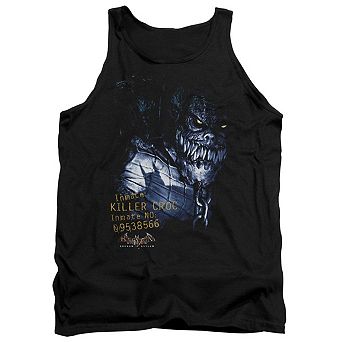 Batman Arkham Asylum Arkham Killer Croc Adult Tank Top