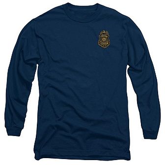 Batman Arkham Knight Gotham Badge Long Sleeve Adult T-shirt