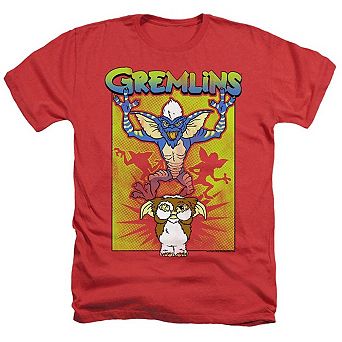 Gremlins Be Afraid Adult Heather T-shirt