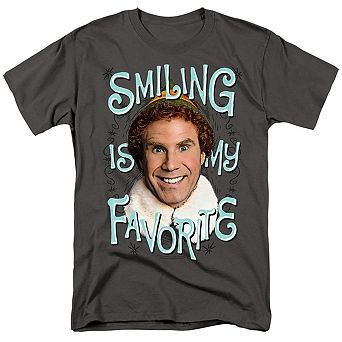 Elf Smiling Short Sleeve Adult T-shirt