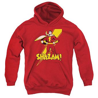 Dc Comics Shazam Shazam Youth Pull Over Hoodie