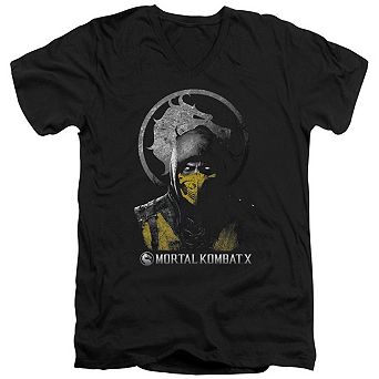 Mortal Kombat X Scorpion Bust Short Sleeve T-shirt