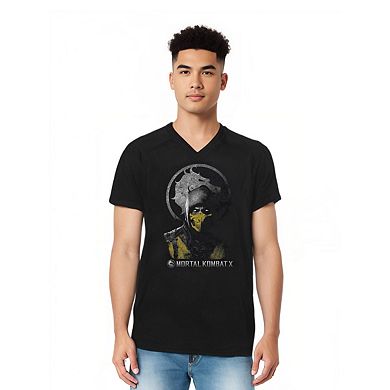 Mortal Kombat X Scorpion Bust Short Sleeve T-shirt