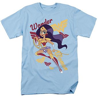 Dc Comics Superhero Girls Wonder Woman Short Sleeve Adult T-shirt