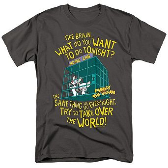 Pinky And The Brain The World Short Sleeve Adult T-shirt