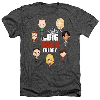 Big Bang Theory Emojis Adult Heather T-shirt