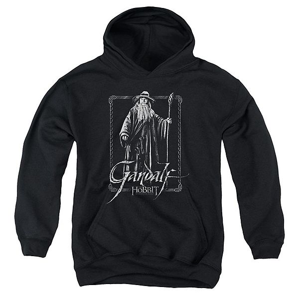 The Hobbit Gandalf Stare Youth Pull Over Hoodie