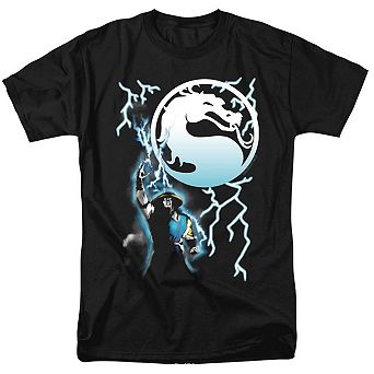 Mortal Kombat Klassic Raiden Short Sleeve Adult T-shirt