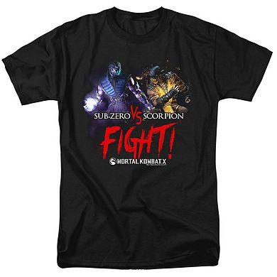 Mortal Kombat X Fight Short Sleeve Adult T-shirt