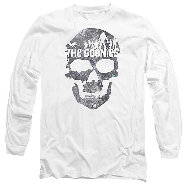Short Sleeve T-Shirt The Goonies Skull and Logo Graphite