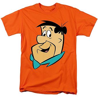 The Flintstones Fred Face Short Sleeve Adult T-shirt