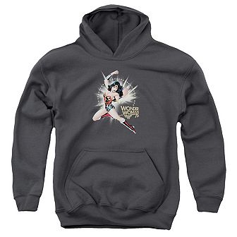 Wonder Woman75 The Bracelets Of Submission Youth Pull Over Hoodie
