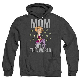 Jetsons Out Of This World Mom Adult Heather Hoodie