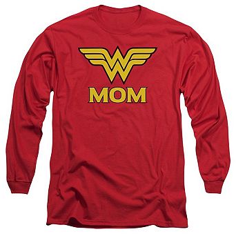 Dco Wonder Woman Mom Long Sleeve Adult T-shirt