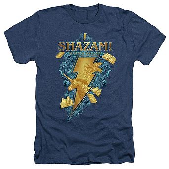 Shazam! Fury Of The Gods Big Blue Seal Adult Heather T-shirt