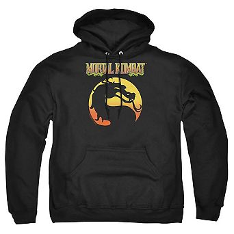 Mortal Kombat Klassic Logo Adult Pull Over Hoodie
