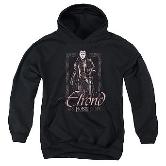 The Hobbit Elrond Stare Youth Pull Over Hoodie
