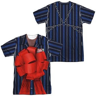 Christmas Vacation Frank Shirley Short Sleeve Adult Poly Crew T-shirt