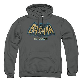 Batman Classic Tv In Color Adult Pull Over Hoodie