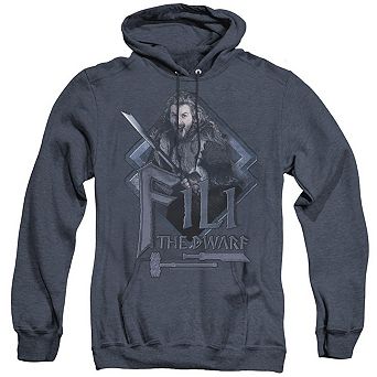 The Hobbit Fili Adult Heather Hoodie