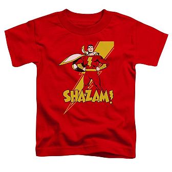DC Comics Shazam Shazam Short Sleeve Toddler T-Shirt