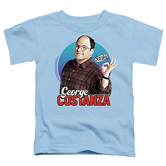 Seinfeld George Short Sleeve Toddler T-Shirt