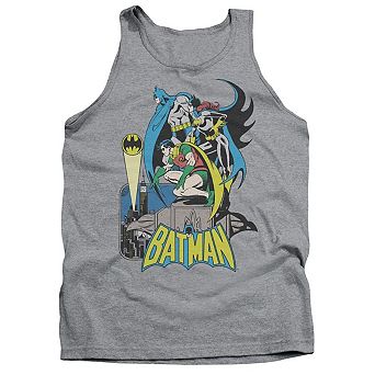 Dc Comics Batman Heroic Trio Adult Tank Top