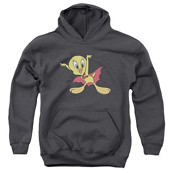 Looney Tunes Vampire Tweety Youth Pull Over Hoodie