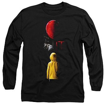 It 2017 Red Balloon Long Sleeve Adult T-shirt