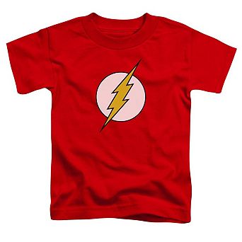 DC Comics Flash Flash Logo Short Sleeve Toddler T-Shirt