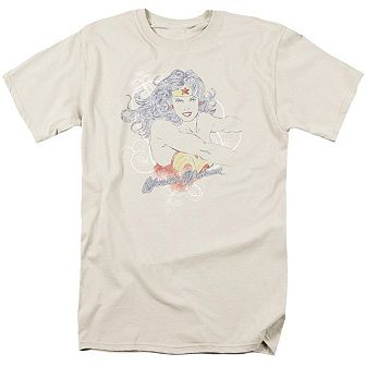 Dco Justice League Of America Sketch Truth Short Sleeve Adult T-shirt