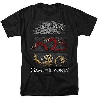Game Of Thrones Sigil Banners Short Sleeve Adult T-shirt