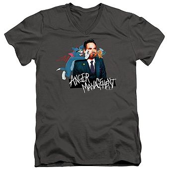 Tom And Jerry Movie Anger Management Short Sleeve T-shirt