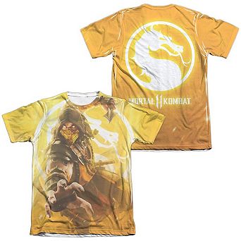 Mortal Kombat 11 Scorpion Sleeve T-shirt