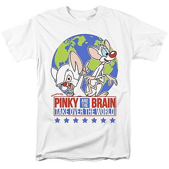 Pinky And The Brain Campaign Short Sleeve Adult T-shirt