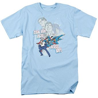 Dc Comics Real Men Short Sleeve Adult T-shirt