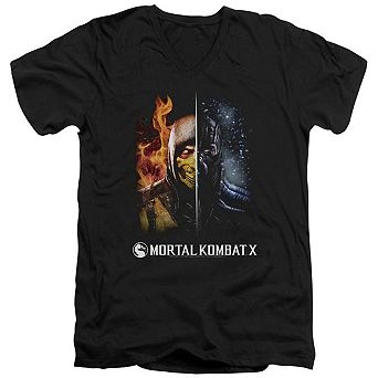 Mortal Kombat Fire And Ice Short Sleeve T-shirt