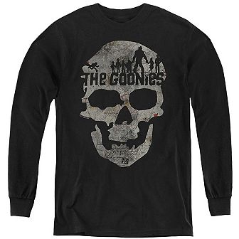 The Goonies Skull 1 Youth Long Sleeve Sweatshirt