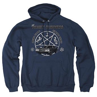 Supernatural Saving People And Hunting Adult Pull Over Hoodie