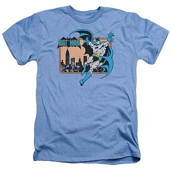 Dc Comics Batman In The City Adult Heather T-shirt