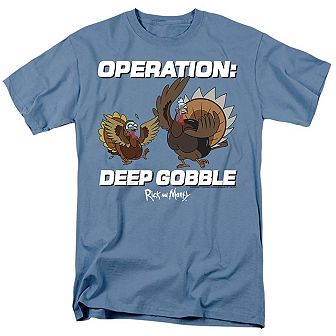 Rick And Morty Operation Deep Gobble Short Sleeve Adult T-shirt