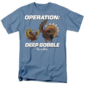 Rick And Morty Operation Deep Gobble Short Sleeve Adult T-shirt