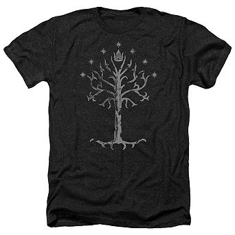 Lord Of The Rings Tree Of Gondor Adult Heather T-shirt