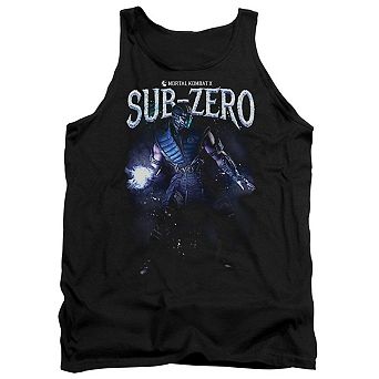 Mortal Kombat Sub Zero Adult Tank Top