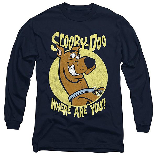 Scooby Doo Where Are You Long Sleeve Adult T-shirt