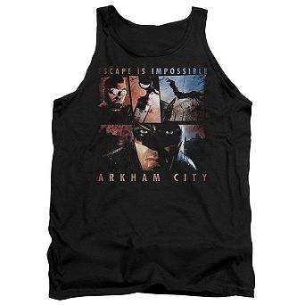 Batman Arkham City Escape Is Impossible Adult Tank Top